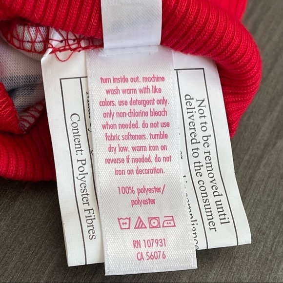 Justice kids Christmas Reindeer pjs onesie jumpsuit unisex size 6/7 NEW - Picture 8 of 9